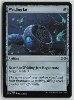 Welding Jar Lightly Played Foil 307 Double Masters Magic: The Gathering - Image 1