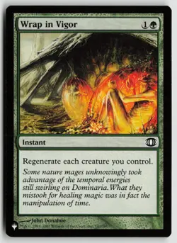 Wrap in Vigor Lightly Played 141/180 The List Reprints MTG - Image 1