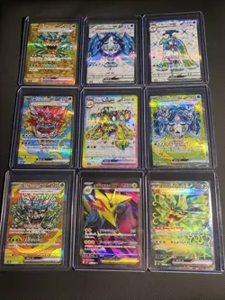 Pokemon Ex Japanese Card Lot Of 9 - Image 1