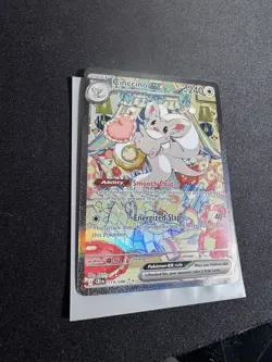 Cinccino ex Special Illustration Rare 119/086 Pokemon Chaos Rising English - Image 3