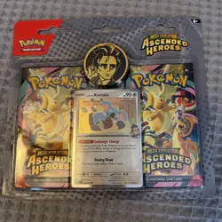Pokemon Ascended Heroes 2-Pack Blister Larry's Komala (Factory Sealed) - Image 1