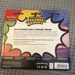 Pokemon Ascended Heroes 2-Pack Blister Larry's Komala (Factory Sealed) - Image 2