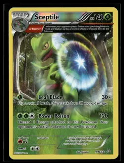 Sceptile 9/160 Primal Clash Reverse Holo Rare Holo Pokemon - Image 1