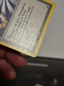 Pokemon TCG - Scoop Up 78/102 Moderately Played Rare Base Set Unlimited - Image 4