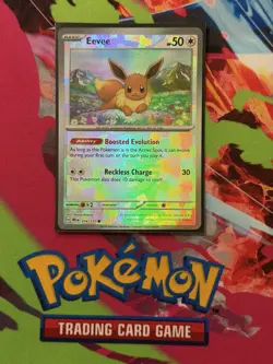 Eevee (Poke Ball Pattern) 074/131 Holo SV: Prismatic Evolutions Pokemon NM - Image 1