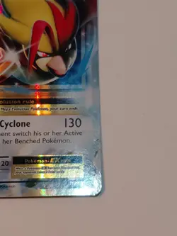 M Pidgeot EX 65/108 Holo Rare EX Evolutions Pokemon Near Mint - Image 3