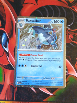 Baxcalibur - 060/193 - Cosmos Holo Rare Promo - Paldea Evolved Pokemon HP - Image 1