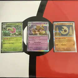 Pokemon Mega Evolution Stamped Promos - Lunatone | Alakazam | Meganium All NM - Image 1