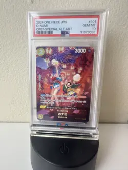 PSA 10 O-Nami SP Alt Art OP06-101 500 Years in the Future Japanese ONE PIECE TCG - Image 1