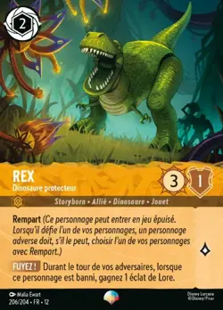 Lorcana - Rex - Dinosaure protecteur - MINT/NMINT - FR - FOIL - Image 1