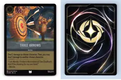 Three Arrows #197/204 Disney Lorcana Wilds Unknown 2026 Uncommon Foil TCG - Image 1