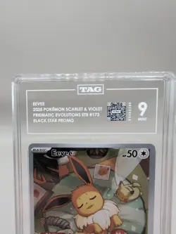 Eevee 173 Sv: Scarlet & Violet Promo Cards Holo 2025 TAG 9 MINT - Image 3