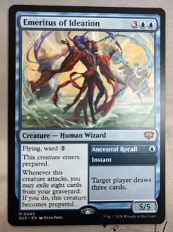 MtG Emeritus Of Ideation SOS Secrets Of Strixhaven Magic - Image 1