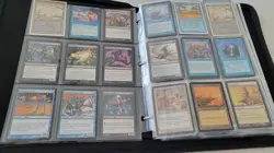 Giant Old Vintage Magic The Gathering 900 Cards Collection Binder - Image 1