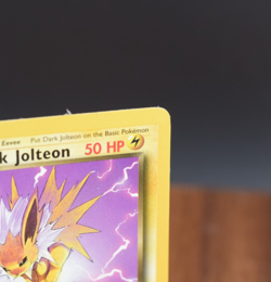 Dark Jolteon 38/82 Team Rocket 1st Edition Pokemon Card WOTC Vintage - Image 4