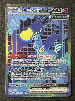 Pokemon TCG Iron Crown ex Prismatic Evolutions 158/131. See Pictures - Image 1