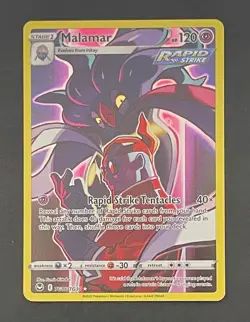 Pokemon Card Malamar TG06/TG30 Silver Tempest Trainer Gallery - Near Mint - Image 1