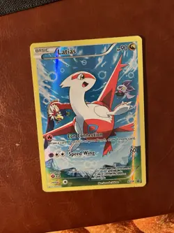 Pokemon Latias TCG Full Art Holo Black Star Promo Card XY78 - Image 1