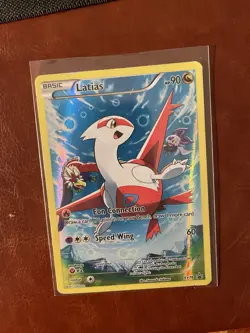 Pokemon Latias TCG Full Art Holo Black Star Promo Card XY78 - Image 2