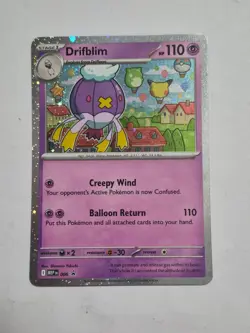 Drifblim 006 Cosmos Holo Promo ME: Mega Evolution Promo Pokemon Holo Near Mint - Image 1