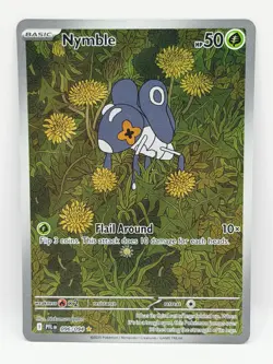 Nymble 096/094 Phantasmal Flames NM Illustration Rare Pokemon TCG - Image 1