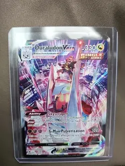 Pokemon SWSH12: Silver Tempest Trainer Gallery Duraludon VMAX TG21/TG30 Holo - Image 1