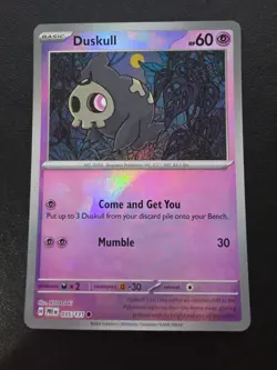 Pokemon TCG Duskull Master Ball Pattern 035/131 Prismatic Evolutions NM - Image 1