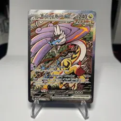 Pokemon Raging Bolt ex Special Illustration Rare Full Art 166/131 Prismatic Evo - Image 1