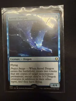 Astral Dragon Commander Legends Baldur's Gate MTG Magic the Gathering Card - Image 1