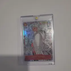 Silvers Rayleigh OP08-118 Manga Alt Art SEC Two Legends ONE PIECE Card English - Image 1