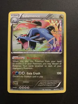 Pokemon Card • Salamence Plasma Blast 64/101 Holo Rare - Image 1
