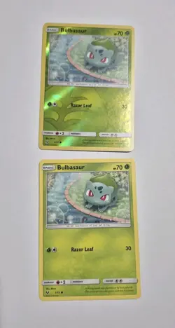 Bulbasaur 1/73 Shining Legends Reverse Holo Uncommon Pokemon TCG MINT Card - Image 1