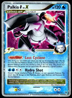 Pokemon TCG Palkia G LV.X 125/127 2009 Platinum Ultra Rare Card - HP - Image 1