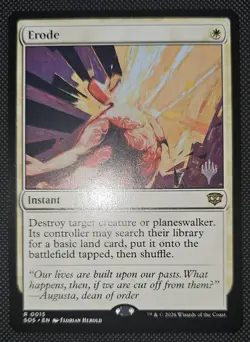 MTG Erode 0015 Secrets Of Strixhaven Promo Pack Rare NM - Image 1