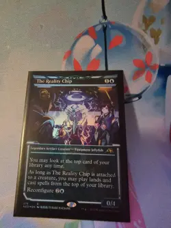The Reality Chip - Showcase Kamigawa: Neon Dynasty NM MTG - Image 1