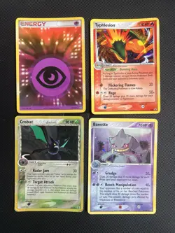 Pokemon Job Lot EX Era Reverse Holos X4 - Image 1