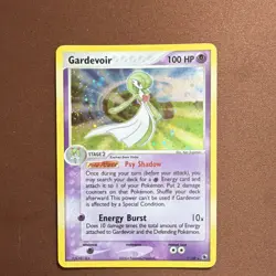 Pokemon Gardevoir 7/109 Ruby and Sapphire Holo Rare DOUBLE SWIRL - Image 1