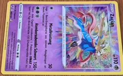 Zacian # 082/185 Amazing Rare Farbenschock 2020 Schwert & Schild 4 Pokemon Mint - Image 3