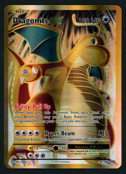 Pokemon Dragonite EX Full Art 106/108 XY Evolutions (NM) - Image 1