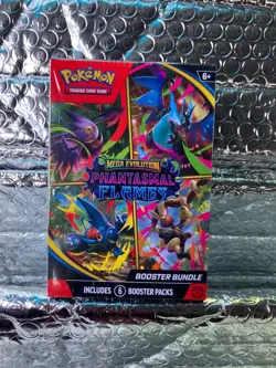 Pokemon Mega Evolution Phantasmal Flames Booster Bundle New Sealed - Image 1
