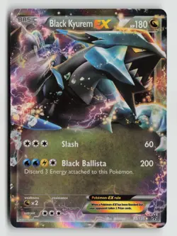 Pokemon - Black Kyurem EX - 95/135 Plasma Storm - Ultra Rare - NM - Image 1
