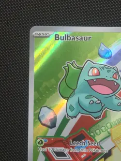 Pokemon Bulbasaur 037 Holo Promo MEP First Partner Illustration Kanto - Image 2