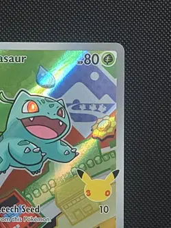 Pokemon Bulbasaur 037 Holo Promo MEP First Partner Illustration Kanto - Image 3