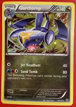 Pokemon Garchomp 91/124 - Dragons Exalted Holo - Image 1