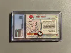 Pokemon Mew Lot of (2) - Bandai Carddass 1997 Foil / Pokemon Topps 2000 Series 3 - Image 3