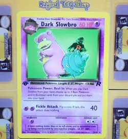 Pokemon Dark Slowbro Team Rocket 1st Edition Non-Holo Rare 29/82 WOTC 2000 - Image 1