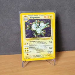 Magneton 11/62 Holo Rare Fossil Pokemon - Very goo - Image 1