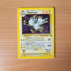 Magneton 11/62 Holo Rare Fossil Pokemon - Very goo - Image 2