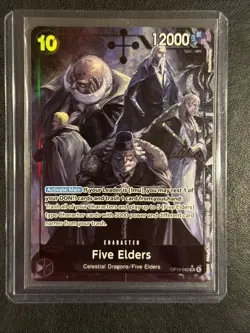 One Piece Card Game - Five Elders - OP13-082 SR - Alt Art - English - Image 1
