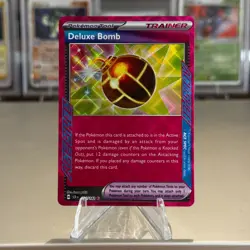 Deluxe Bomb 134/142 Ace Spec Stellar Crown Pokemon Card NM - Image 1